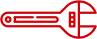 Red Wrench Icon